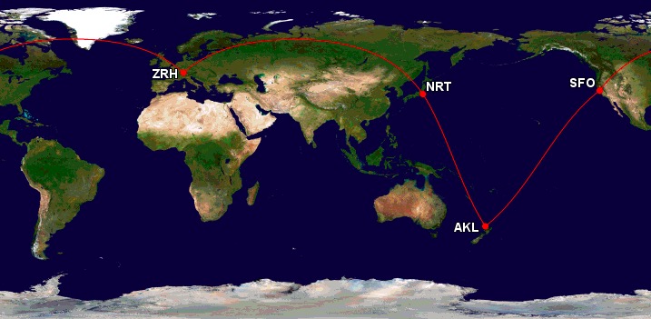 De wereld rond met star alliance