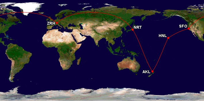 De wereld rond met star alliance