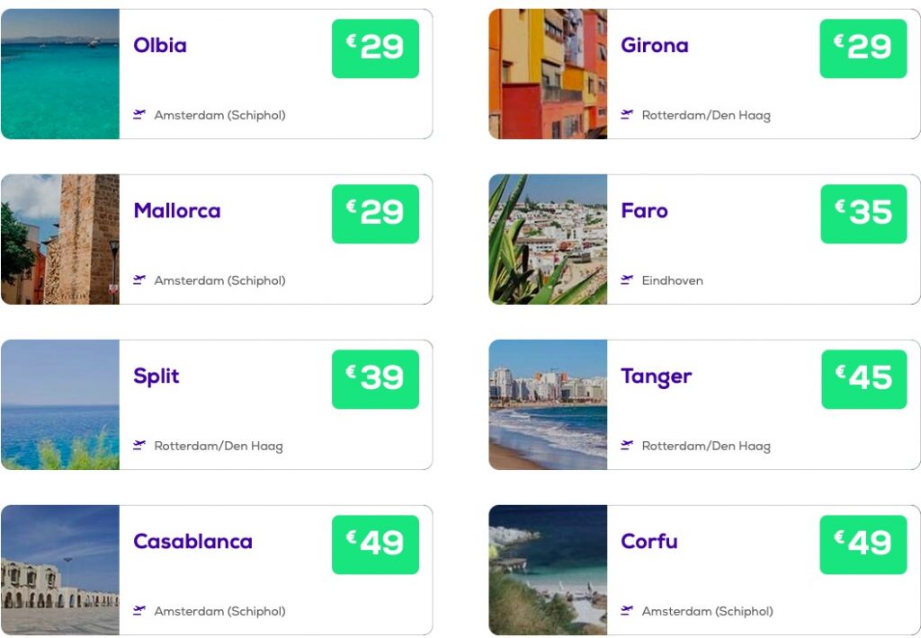 Transavia nazomer sale