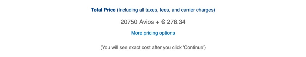 gratis vliegen award ticket flying blue airmiles