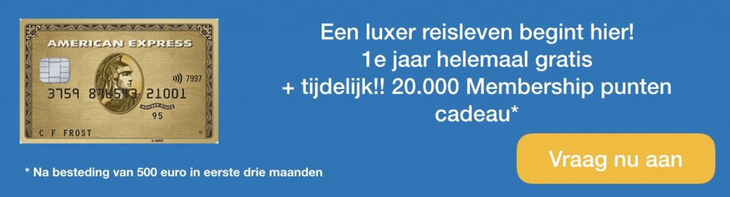 American Express gold kaart