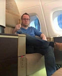 Sanne Ikvliegveel.nl Etihad First Class appartment