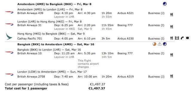 Ita Matrix vliegtickets booking app boeken