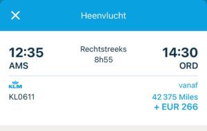 American Express kaart upgrade bonus 2