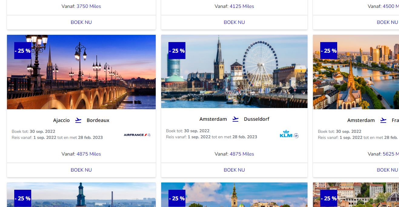 flying blue promo rewards september 2022