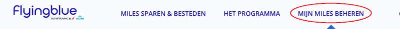 Air Miles omzetten naar Flying Blue miles 4