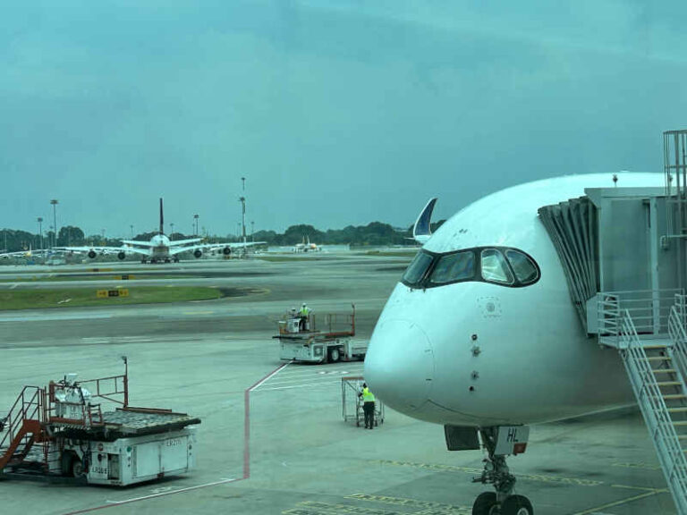 Review Singapore Airlines business class Singapore - Seoul