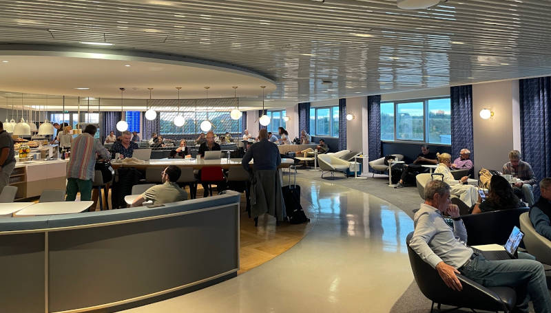 Lounge toegang met Flying Blue Platinum status