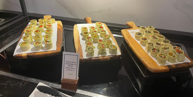 Hilton Hua Hin Hapjes in Executive Lounge