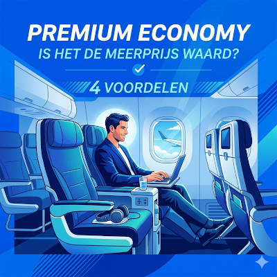 premium economy meerprijs waard